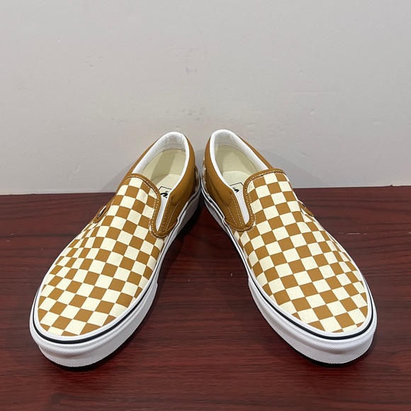 Vans, Classic Slip-On, VN0A33TB9HN, Brown & White - Picture 11 of 13